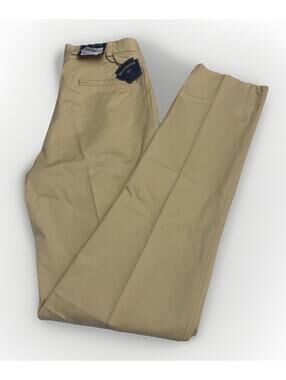 NWT Men’s Bills Khakis 100% Cotton Khaki Color Pleated Dress Pants Size 34